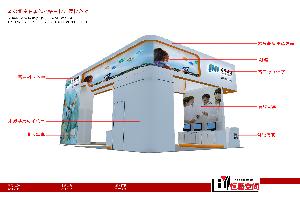 蓝韵网络展台搭建方案